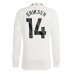Manchester United Christian Eriksen #14 Voetbalkleding Derde Shirt 2023-24 Lange Mouwen